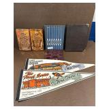 2 Pioneer Yearbooks, Copper Molds, etc.