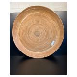 Bamboo & Rush Formed Platter