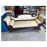 Antique Ornate Victorian Upholstered Sofa