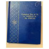 Partially Complete Book 2c, 3c, 5c, 20c