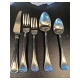 Yamazaki Stainless Flatware Set Narcissia Pattern