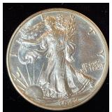1942 Walking Liberty Half Dollar