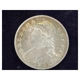 1812 Capped Bust Silver Half Dollar