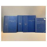 4 Books of Lincoln Cents from 1909 on