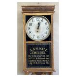 S&N Katz Jewelers Advertising Wall Clock