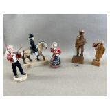 5 Vintage Figurines