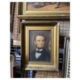 Illinois Watch Co. Canvas of Abraham Lincoln