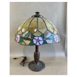 Wilkinson Arts & Crafts Table Lamp w. Leaded Shade