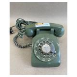 Vintage Green Rotary Phone