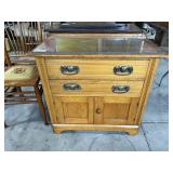 Antique Oak Washstand