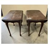 Queen Anne Drop Leaf End Stands