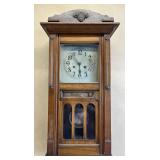 Antique Arret Sonnerie Vienna Regulator Wall Clock
