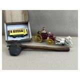 Tomahawk, Cast Iron Toy & Train