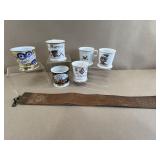 6 Occupational & Name Decorated Shaving Mugs