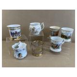 7 Occupational & Named Shaving Mugs