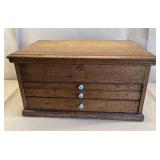 Oak Machinists/ Jewelers Tool Chest