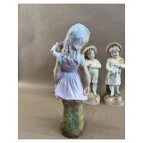 5 Ornate Porcelain Figurines