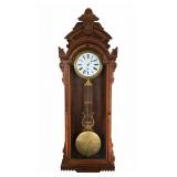 American Walnut Jewelers Regulator Clock