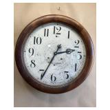 Seth Thomas Oak 30-day Gallery Wall Clock