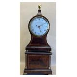 Mahogany English Balloon Clock