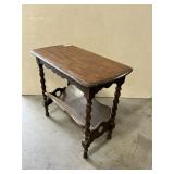 Antique Magazine Rack/ Table