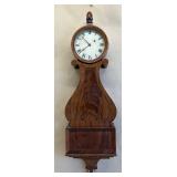 American Federal Lyre Banjo Clock