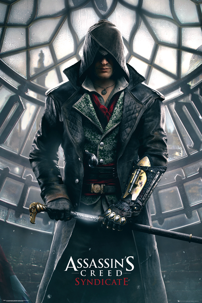 game cover of Assassins Creed.