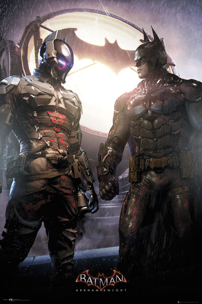 game cover of Batman Arkham Knight.