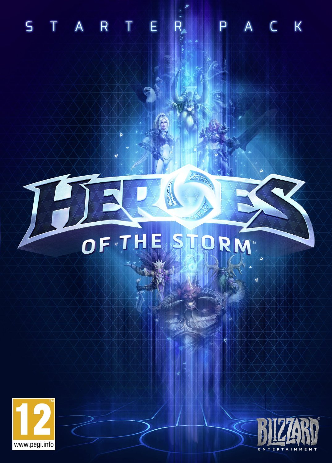 game cover of Heroes of the Storm.
