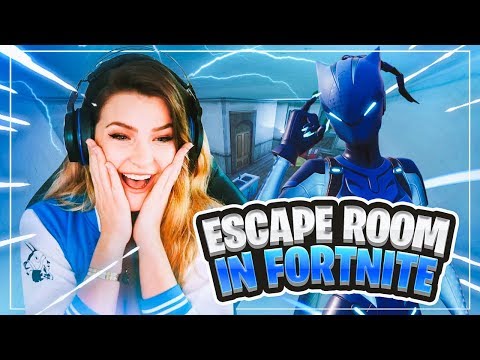 we played an escape room map on fortnite battle royale dream maze kittyplays - escape room fortnite