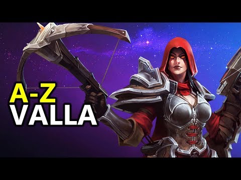 ♥ A - Z Valla -  Heroes of the Storm (HotS Gameplay)