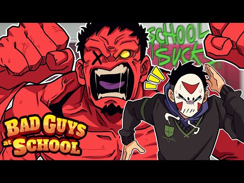 HULK SMASH PUNY DELIRIOUS! | Bad Guys at School (w/ H2O Delirious)