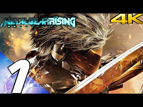 METAL GEAR RISING REVENGEANCE - Gameplay Walkthrough Part 1 - Prologue (4K 60FPS)