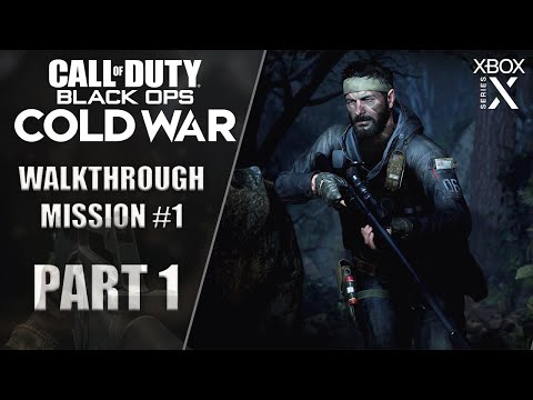 Call of Duty: Black Ops Cold War | Walkthrough | Hardened Part 1 [XSX4K60]