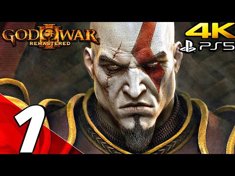 God of War 3 Remastered (PS5) - Gameplay Walkthrough Part 1 - Prologue (4K 60FPS HDR)