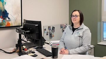 Brooke Peters is chief financial officer of Golden Grain Energy, LLC in Mason City, IA. Photo courtesy of Golden Grain Energy, LLC.