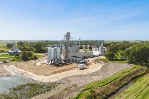 Glacial Plains Cooperative’s De Graff, MN feed mill underwent a $20 million expansion in 2023 to more than double its production capacity to 37.5 tph. Photos courtesy of Glacial Plains Cooperative.
