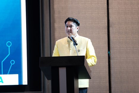 During his keynote speech, Dr. Rapibhat Chandarasrivongs underscored his country's commitment to fostering plant breeding innovation.