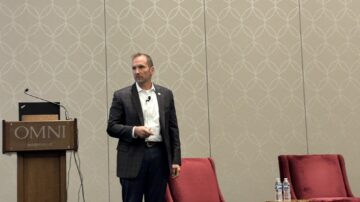 Mark Purdy speaks during the American Seed Trade Association (ASTA) Leadership Summit in June in Nashville, TN. (Chris Lusvardi)