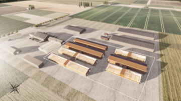 This photorealistic rendering showcases the scope of the construction project on what will be KWS Seeds’ most advanced greenhouse research facility for sugarbeets in North America. The project will expand the KWS Seeds breeding research station in Kimberly, Idaho, adding two greenhouse facilities and innovative vernalization chambers.