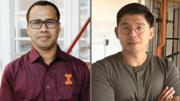Mohammed Kamruzzaman (left) and Dong Hoon Lee.