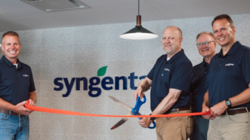 Syngenta Seeds leadership teams for Canada and North America officially open the Arva R&D Innovation Centre on June 25, 2024.