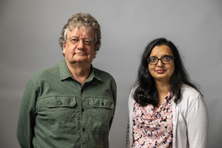 Robert Sharp and Priya Voothuluru