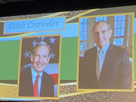 Dr. Richard "Dick" Crowder, former ASTA president and CEO, was recognized jn June 2023 as a Heritage Award recipient at ASTA's Leadership Summit in Sacramento, CA. (Chris Lusvardi photo)