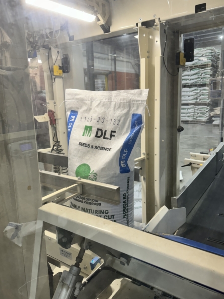 Products are packaged for delivery to customers.