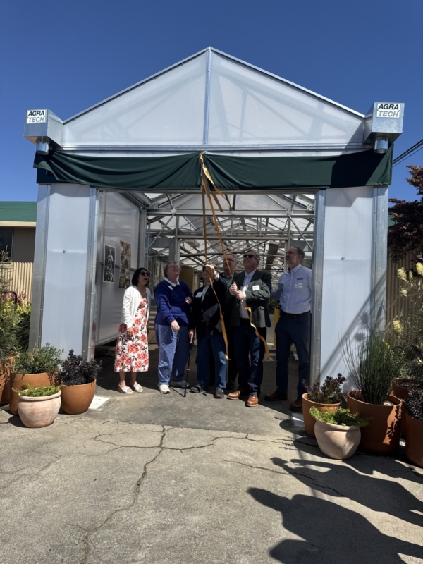 The grand opening ceremony, held on March 21, unveiled enhancements and restorations of the 18,000-square-foot ornamental horticulture facility, which initially opened in 1969.