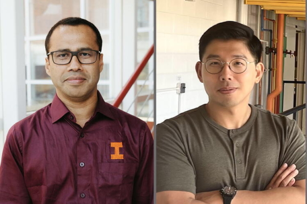 Mohammed Kamruzzaman (left) and Dong Hoon Lee.