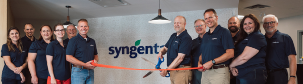 Syngenta Seeds leadership teams for Canada and North America officially open the Arva R&D Innovation Centre on June 25, 2024.