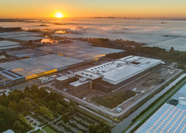 Under construction: the Seed Connect Centre in De Lier, the Netherlands.