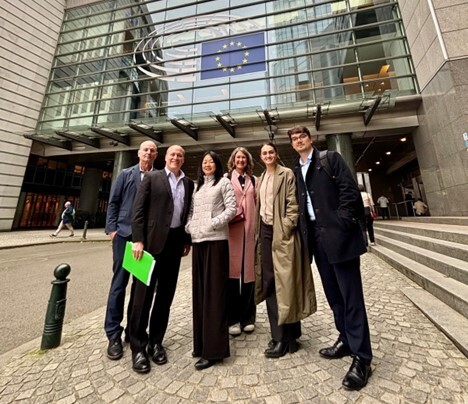 The ASTA delegation in Brussels, Belgium.